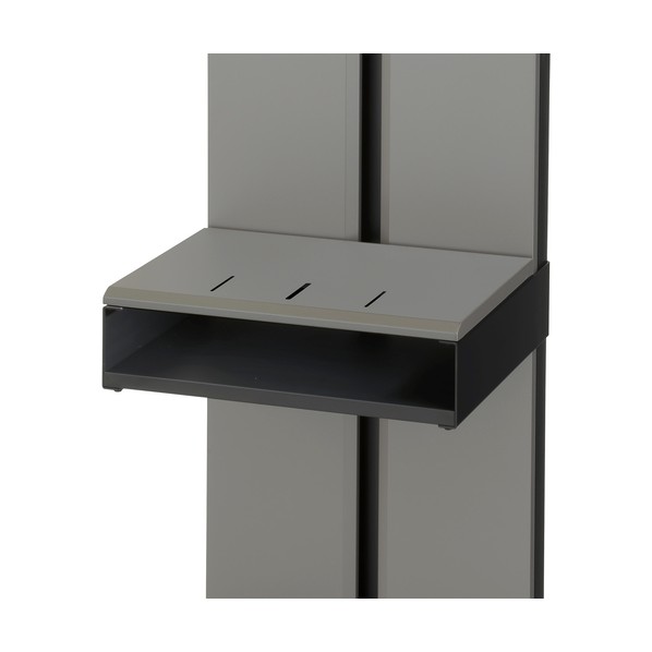 ※法人専用品※ハヤミ工産 棚板 ダブル PHP-9221 シルバー ブラック PHP-9221 0｜DIY FACTORY ONLINE SHOP 13,376円