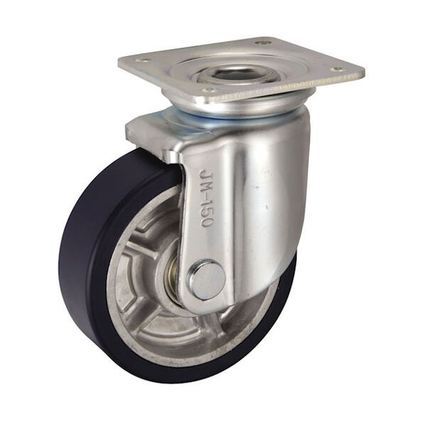 重荷重用キャスター（小型タイプ） 旋回（自在）金具 JMタイプ MCナイロン 車輪径65mm RRJM-65 CP