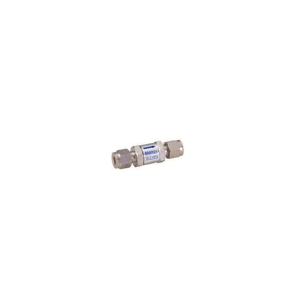 フジキン SUS鋼製ラインチャッキバルブ＿16．2MPa＿FUCL-915 FUCL-915-6.35-1.75-SI 1点 配管資材-パイプ用継手