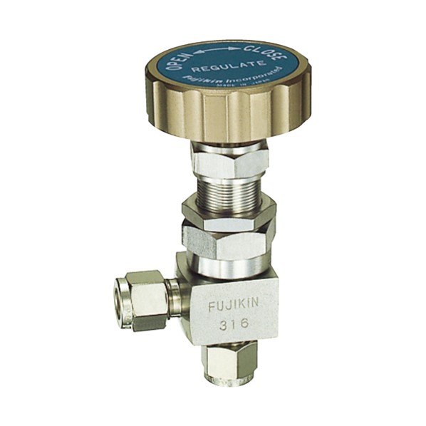 ※法人専用品※フジキン SUS鋼製ニードルバルブ 4.9MPa FUE-05 FINE series PURE FUE-05-6.35 1点|DIY FACTORY ONLINE SHOP