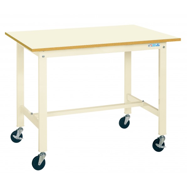 サカエ移動式軽量作業台(KH/耐荷重200kg/ポリエステル天板/H900)KH-48UBI