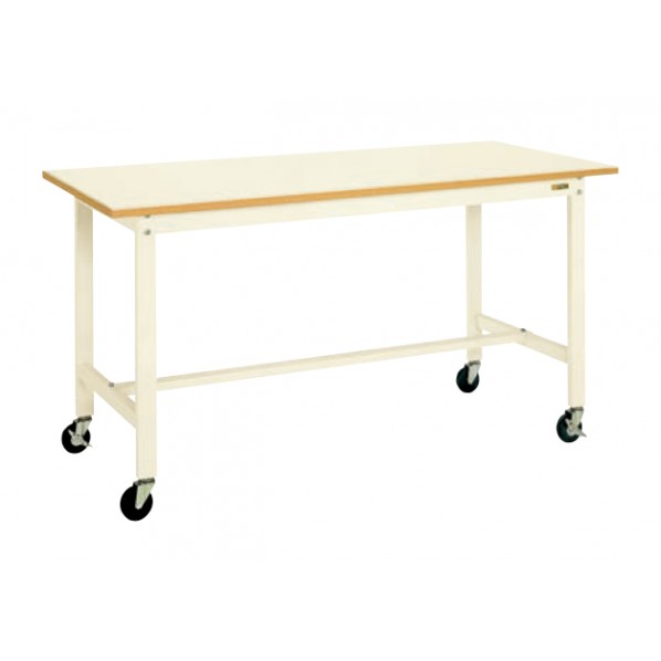サカエ移動式軽量作業台(KH/耐荷重200kg/ポリエステル天板/H900)KH-68BI|DIY FACTORY ONLINE SHOP