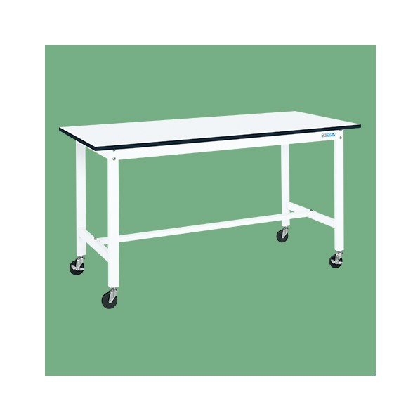 サカエ移動式軽量作業台(KH/耐荷重200kg/ポリエステル天板/H900)KH-68LUBW|DIY FACTORY ONLINE SHOP