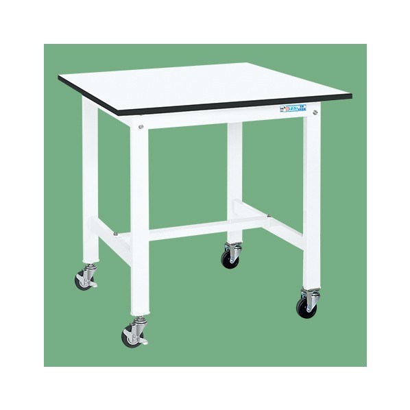 サカエ移動式作業台(KK/耐荷重200kg/ポリエステル天板/H810)KK-39LB1W