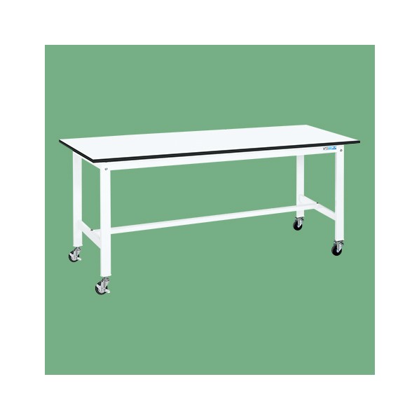 サカエ移動式作業台(KK/耐荷重200kg/ポリエステル天板/H810)KK-68LB1W｜DIY FACTORY ONLINE SHOP