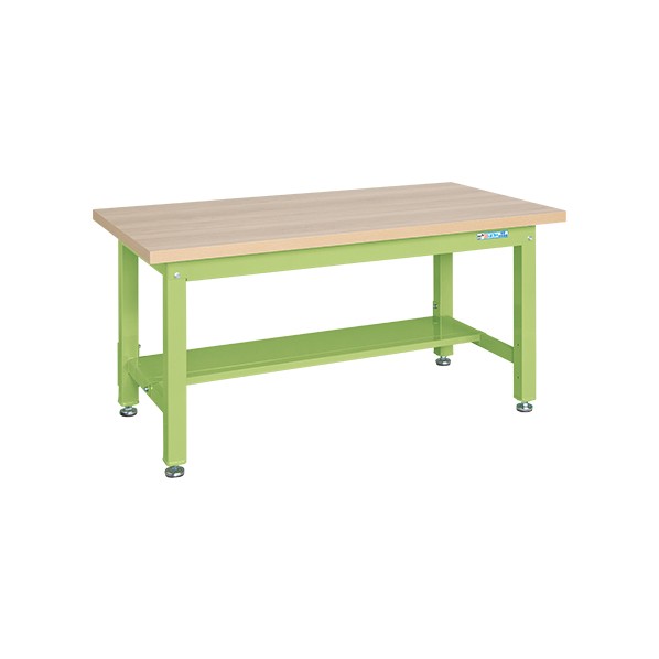サカエ重量作業台(KW/耐荷重2000kg/木目メラミン天板/H740)KWM-158T|DIY FACTORY ONLINE SHOP