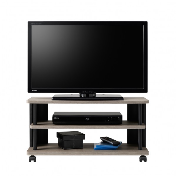 ローボード グレー×ブラック SCL-4080AV-GB 1個|DIY FACTORY ONLINE SHOP