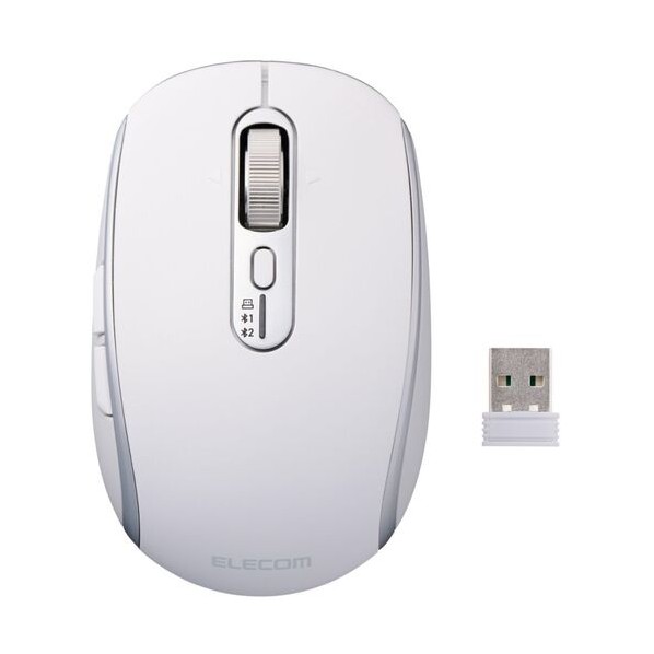 二十日鼠 無線電話 Bluetooth マルチペアリング 申し受ける式 M 静音 チルトホイール付 白いこと 白いこと M-PN10MBMSWH