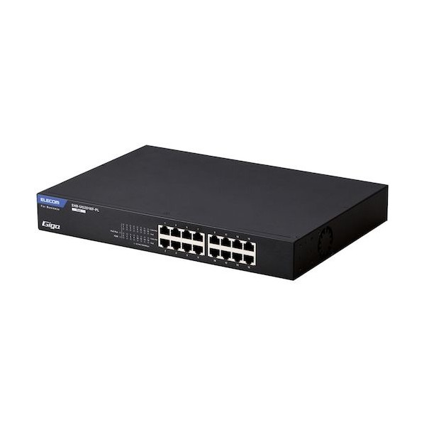 法人向けスイッチングこしき アンマネージ Giga PoE 16界面 3年引き請ける EHB-UG2D16F-PL 1点 パソコン・周辺機器-ネットワーク機器