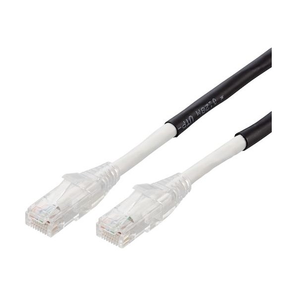 【法人専用品】ローカルエリアネットワーク有線テレビ CAT6A 室外相応う 20.0m 黒いこと LD-GPAOS/BK20 1点
