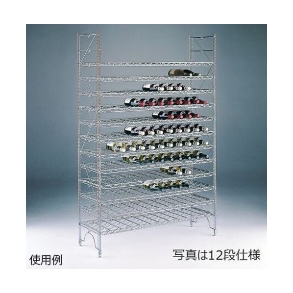 エレクター ワインシェルフ スタンダードタイプ(柱) D380×H1870mm W1870 1点