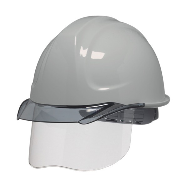 SYA-CS型ヘルメット ライトグレー/スモーク SFE内装KP付 SYA-CS-SFE-KP-LG/S