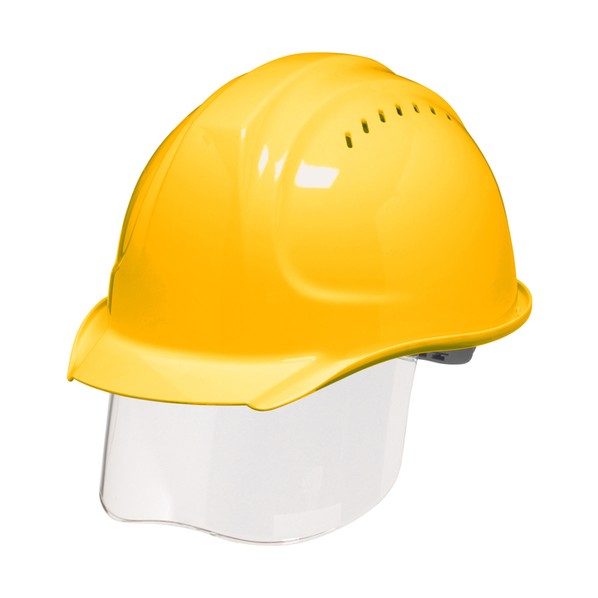 SYA-SV型安全帽 黄 HA2室内装飾KP付 SYA-SV-HA2-KP-Y 花・ガーデン・DIY-安全・保護用品-DIY・工具