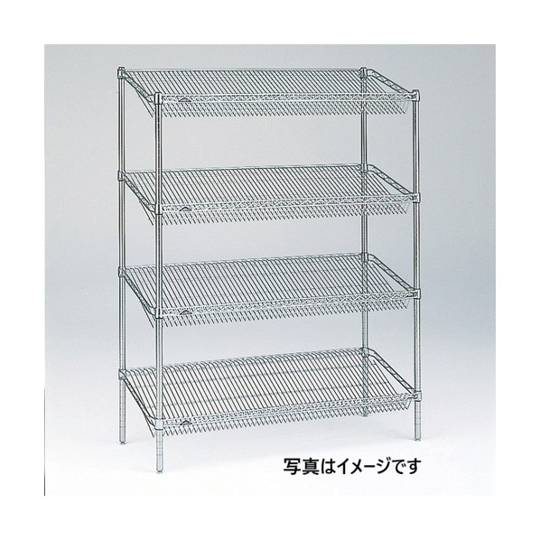 エレクター スランテッドエレクター・シェルフ　（P）　DB付　3段 W1212×D460×H1384mm ST1220STP1390W3 1台