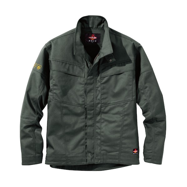 村上被服 難燃ブルゾン L カーキ L カーキ 4403-L-38 1着｜DIY FACTORY ONLINE SHOP
