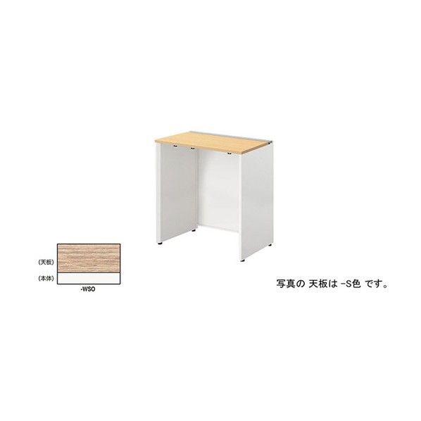 ※法人専用品※ナイキ ベンチデスク 天板:サンドオーク/本体:クリアーホワイト MFH1006K-WSO 1台｜DIY FACTORY ONLINE SHOP