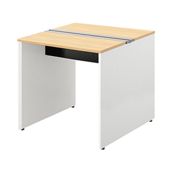 ※法人専用品※ナイキ ベンチデスク 天板:シルクウッド/本体:クリアーホワイト MFH1012K-WSP 1台|DIY FACTORY ONLINE SHOP