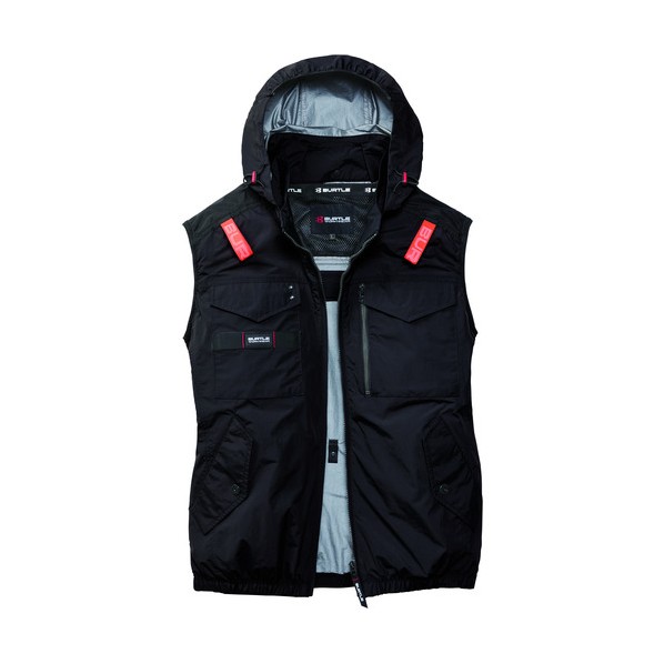 バートル(BURTLE) ACタクティカルベストブラック AC1154-35-3XL 1着