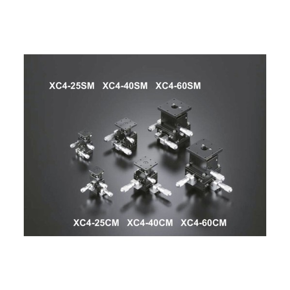 XYZ軸フラットアルミステージ（60×60） XC4-60SM