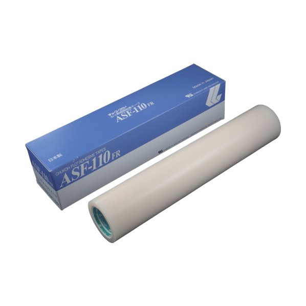 ※法人専用品※中興化成工業 フッ素樹脂フィルム粘着テープ ASF-110FR 0.13t×350w×10m 乳白色 ASF-110-FR-0.13-350-10M 0|DIY FACTORY ONLINE SHOP
