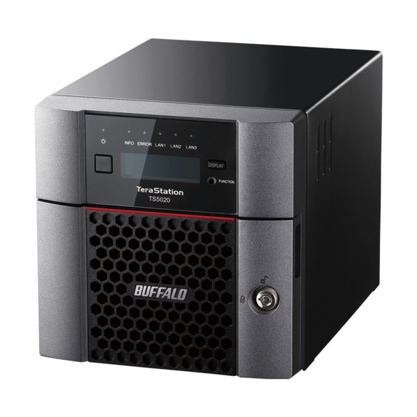 バッファロー TeraStation TS5220DNシリーズ 2ドライブ8TB TS5220DN0802 1個