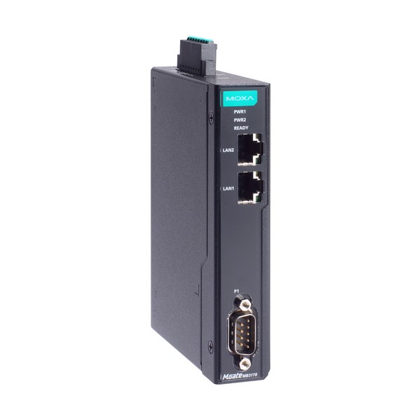 1ポート アドバンスド Modbusゲートウェイ IEC62443-4-2準拠 RJ45×1 マルチモードSC×1 DB9 ワイド温度モデル MGATE MB3170-M-SC-G2-T 1台