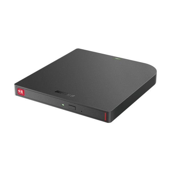 バッファロー USB3．2（Gen1） ポータブルBD 再書込み防止 ブラック BRXL-PTWOU3-BK 1個｜DIY FACTORY ONLINE SHOP 14,550円