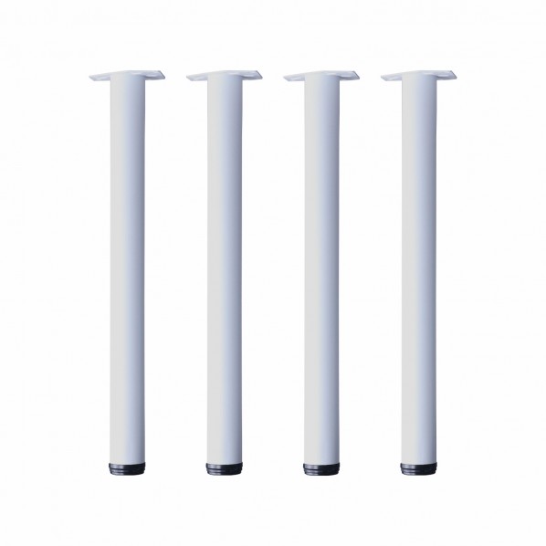 テーブル業務用脚4本セット ホワイト TL-G69WH?4pcs 1セット