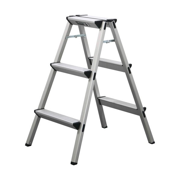 アルインコ(ALINCO) 踏台3段 天板高さ0．79m 最高限度当て嵌める質量100kg CCB80BK 1台 作業台-花・ガーデン・DIY