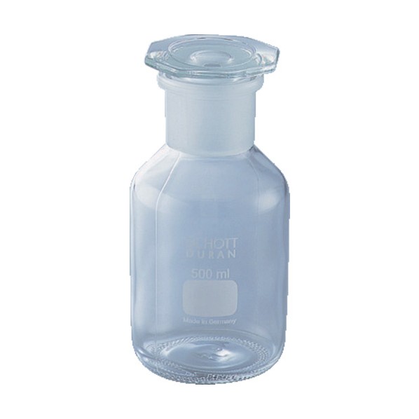 アズワン 試薬瓶（広口・栓付き添い人）（DURAN(R) 250ml 白 1-8398-03