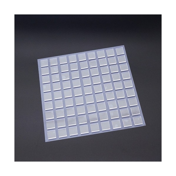 耐震ゲル 転倒防止シート ゲルタック お徳用 20×20×5mm(角型) GT01-22021 81個