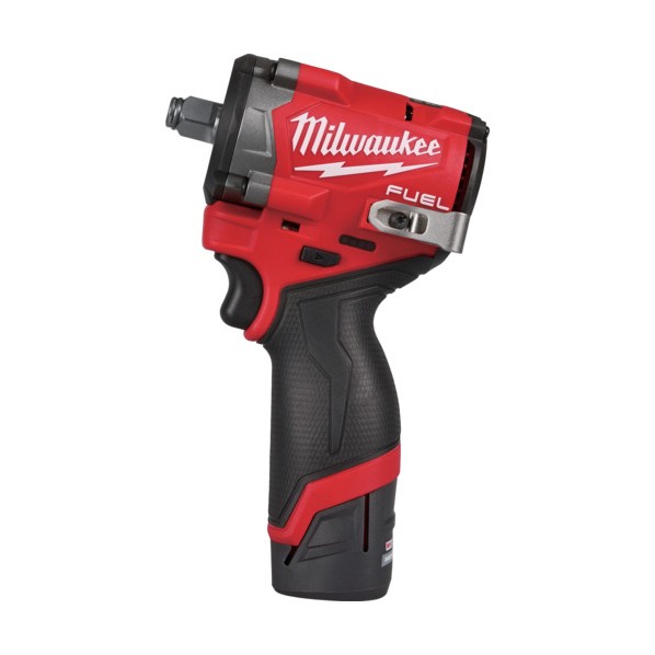 milwaukee M12 FUEL 1/2in542Nm差しひびき鍵 5．0AH \u0026 2．5AH 一揃いの道具 M12 FIW2F12-5252X JP 1台