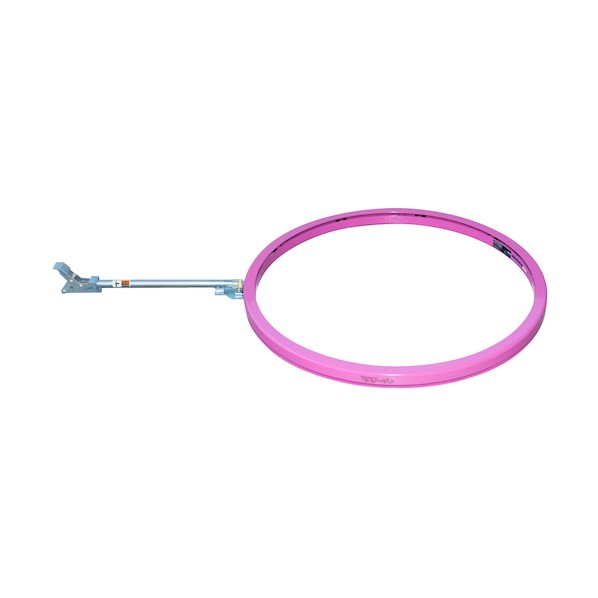 ※法人専用品※ 回転台マワール エコノミータイプ ピンク 700kg 直径1000mm 足踏みストッパー付 PTE-100-FTSTOP 0｜DIY FACTORY ONLINE SHOP 55,140円