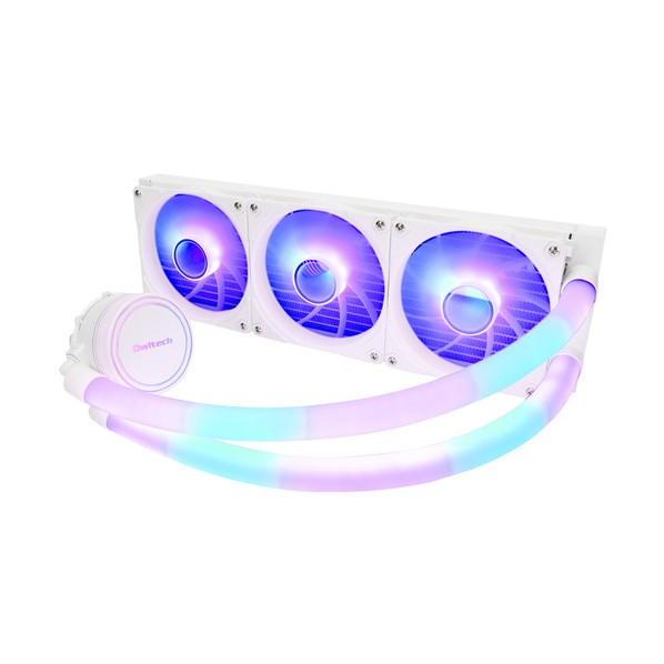 マイコン一部分 水冷中央処理装置空調設備 360粍 白いこと OWL-LCS360ARGB-WH 1個
