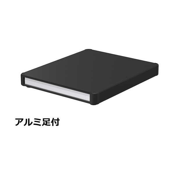タカチ電機産業 アルミサッシケース 取りまかなう･側板･隅っこ 黒いこと/ダイアログボックス しろがね色 金44-36-43AP-BS 0
