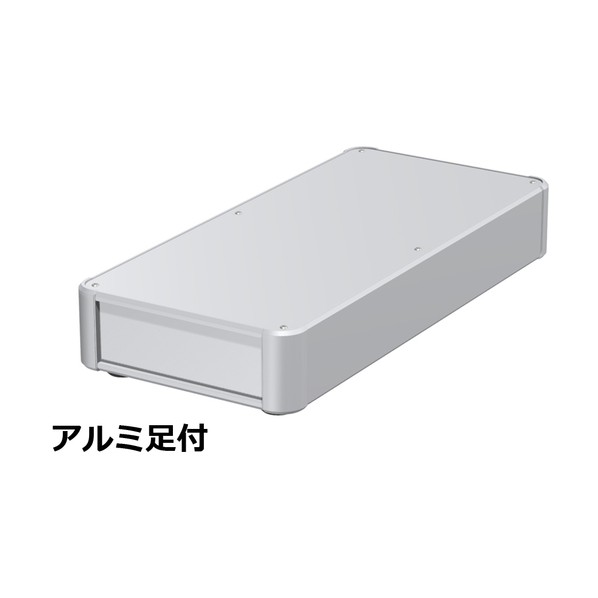 タカチ電機工業 アルミサッシケース シルバー AU66-20-43AP-SS 0