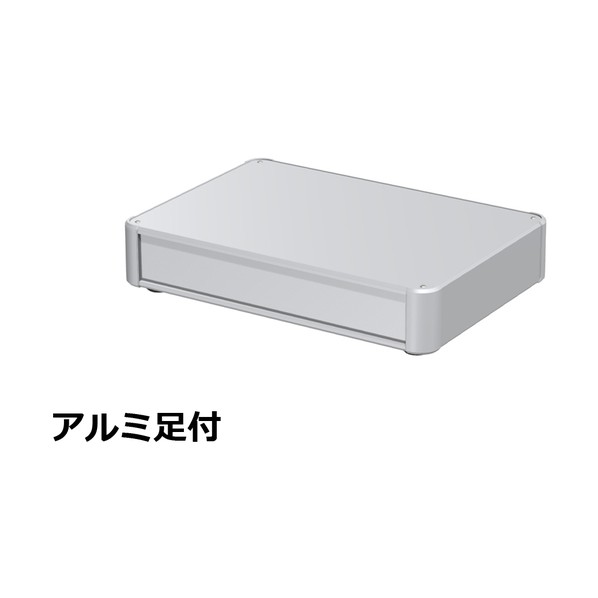 ※法人専用品※タカチ電機工業 アルミサッシケース シルバー AU66-36-25AH-SS 0|DIY FACTORY ONLINE SHOP