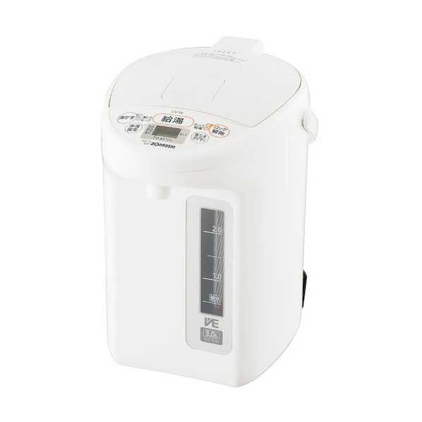 象印マホービン VE明かりまほうびん CV-TE30-WA 1個