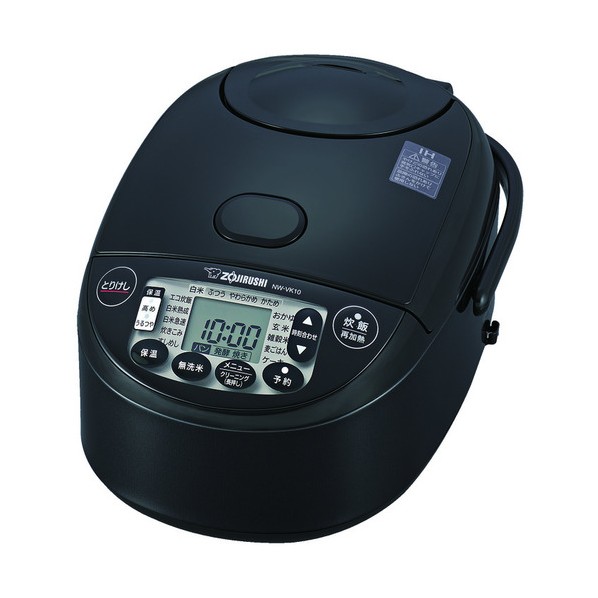 【2025年10月上旬発売予定を組む】 IH炊飯ジャー NWーVK 5．5合炊き 黒いこと 黒いこと NW-VK10-BA