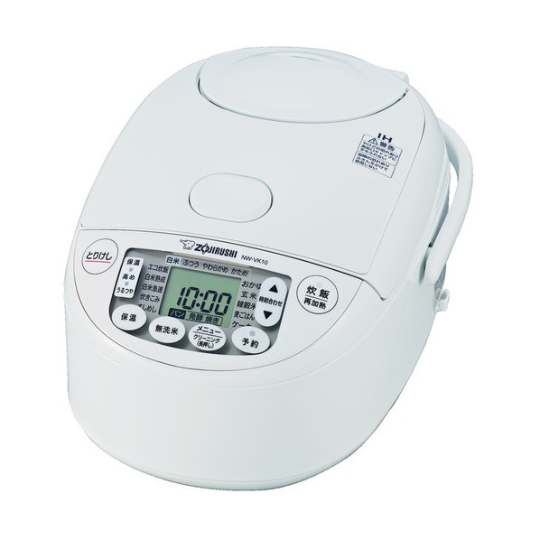 【2025年10月上旬発売予定を組む】 IH炊飯ジャー NWーVK 5．5合炊き 白いこと 白いこと NW-VK10-WA
