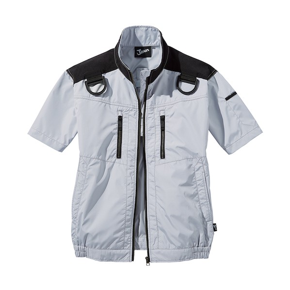 自重堂 空調服半袖ブルゾン シルバー M 54090 1枚 7,013円