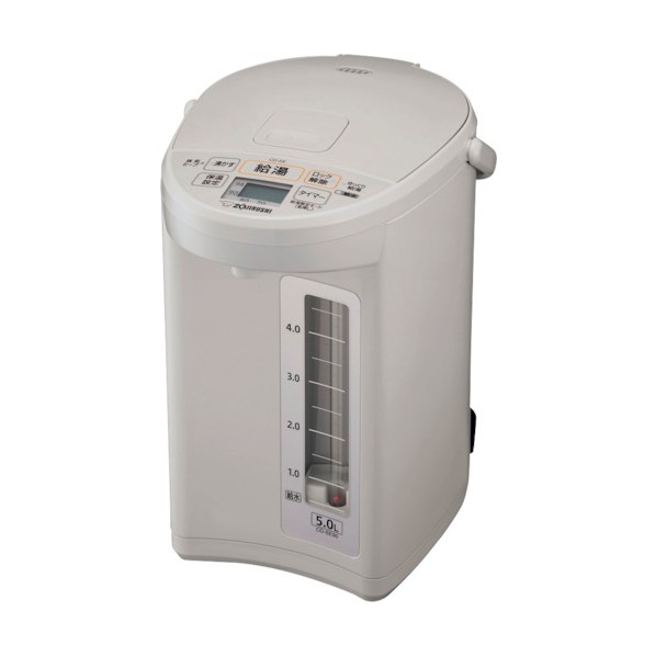 象印マホービン 電動ポット (5.0L) ホワイトグレー (WG) EPT2701 1台