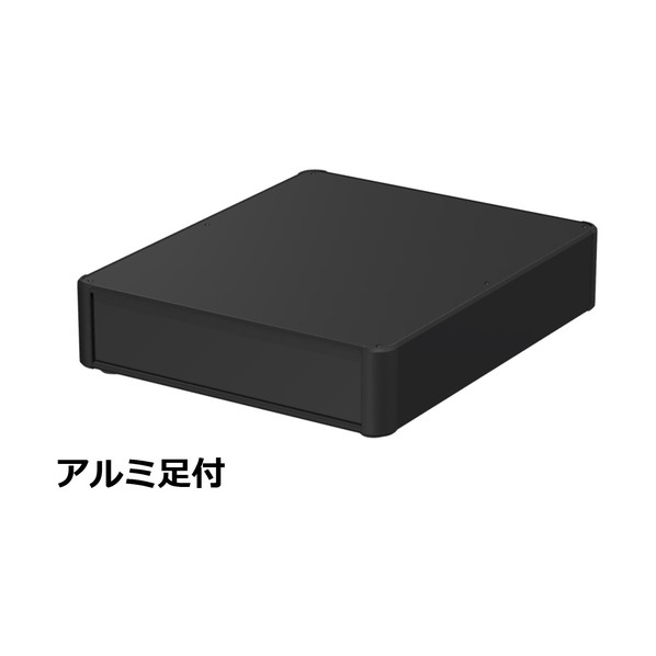 ※法人専用品※タカチ電機工業 アルミサッシケース ブラック AU88-36-43AP-BB 0|DIY FACTORY ONLINE SHOP