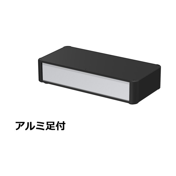 タカチ電機製造 アルミサッシケース 押しかぶせる・側板・端っこ 黒いこと/ダイアログボックス しろがね色 金88-43-20AP-BS 0 その他-花・ガーデン・DIY