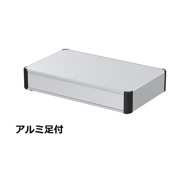 タカチ電機製造 アルミサッシケース 押しかぶせる・ダイアログボックス・側板 しろがね色/端っこ 黒いこと 金88-50-30AH-SB 0 その他-花・ガーデン・DIY