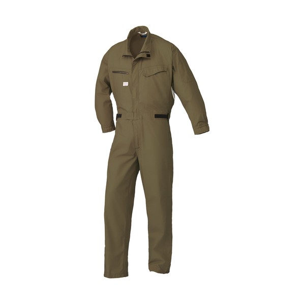 SS（春夏）真似形 空調設備つなぎ服（R）9850 013アーミーグリーン 3L大いさ 3L アーミーグリーン 9850-013-3L