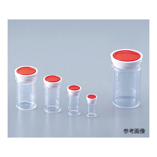 アズワン ラボランスチロール棒瓶 200ml 9-850-09 55本