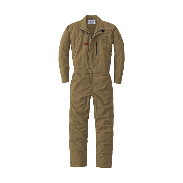 ストレッチつなぎ服-011-カーキ-4Lサイズ 4L カーキ 23040-011-4L 1着 9,650円
