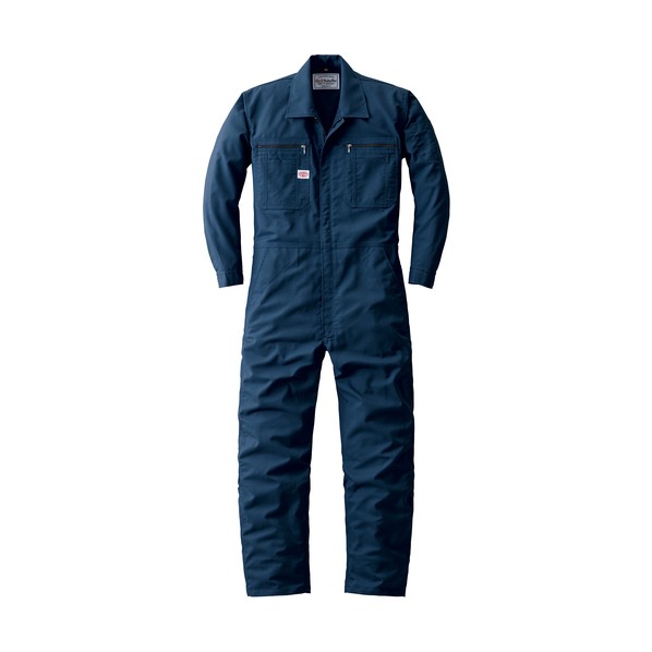 通年モデル つなぎ服24030-001ネイビーブルー Sサイズ S ネイビーブルー 24030-001-S 1着｜DIY FACTORY ONLINE SHOP