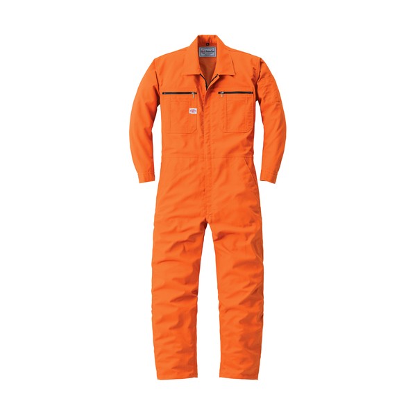 通年モデル つなぎ服24030-003オレンジ Lサイズ L オレンジ 24030-003-L 1着|DIY FACTORY ONLINE SHOP